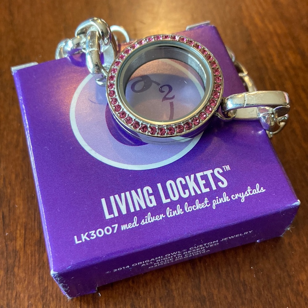 Origami Owl Silver Locket Bracelet